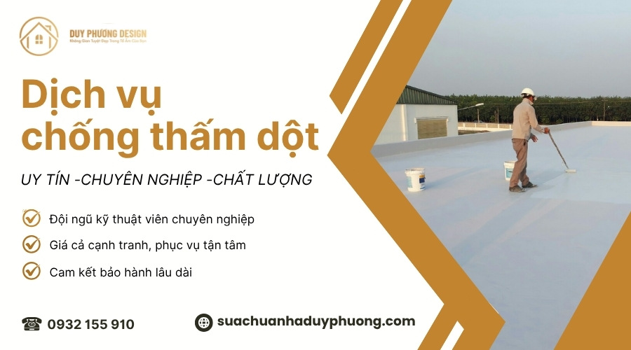 Đội ngũ kỹ thuật viên chống thấm tay nghề cao tại Diy Phương