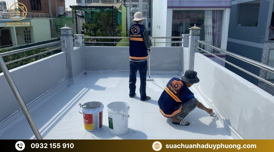 Chống thấm sân thượng chuyên nghiệp tại TP.HCM
