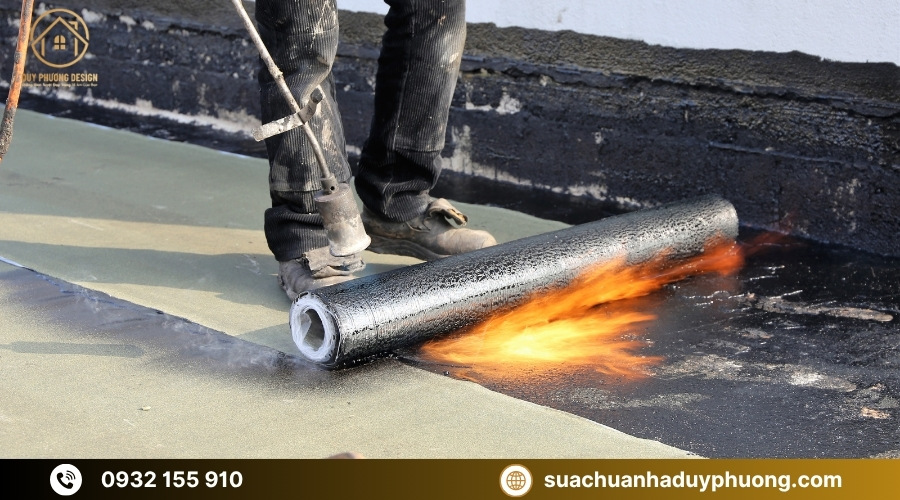 Màng khò nóng bitum chống thấm mái nhà và tầng hầm