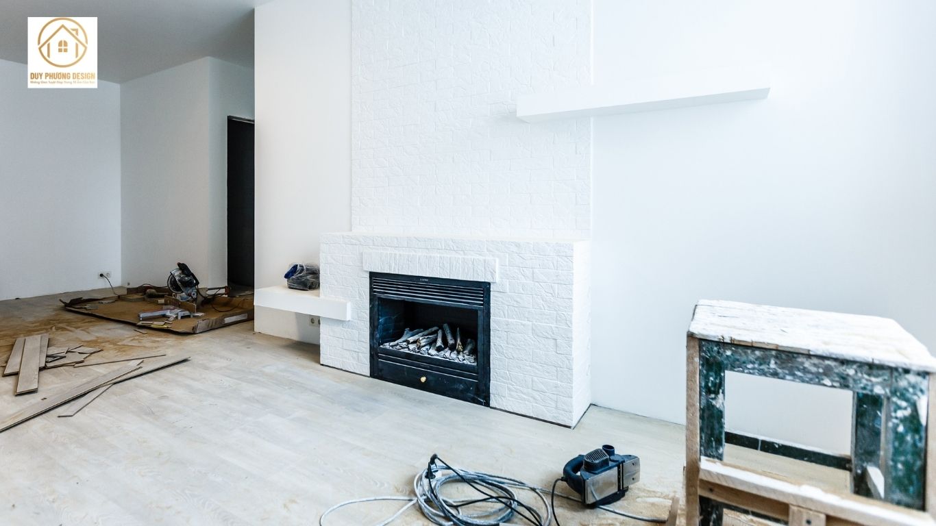 Công trình hoàn thiện sơn sửa nhà đẹp và bền màu sau cải tạo